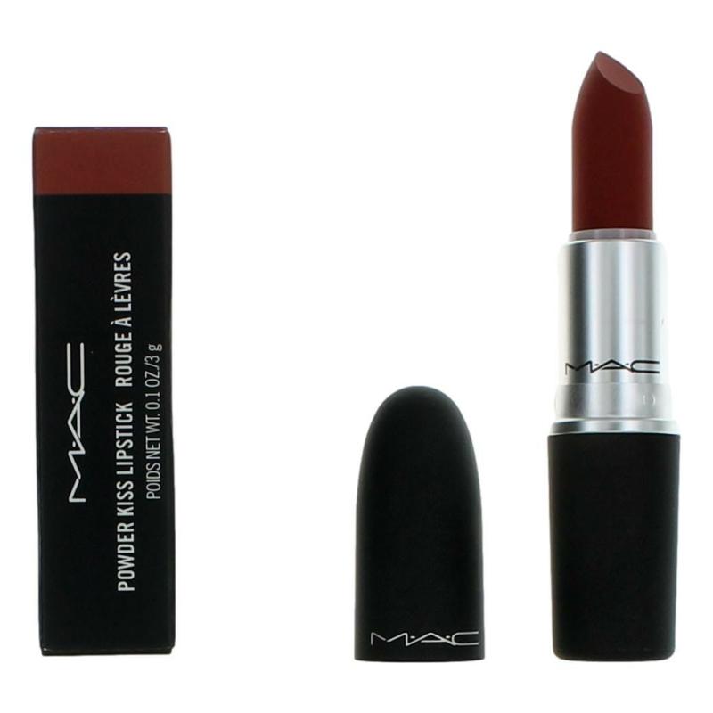 Mac Powder Kiss Lipstick By Mac, .1 Oz Lipstick - 926 Dubonnet Buzz