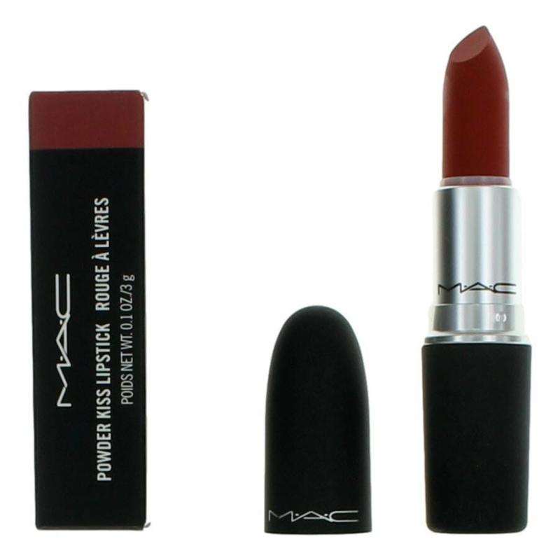 Mac Powder Kiss Lipstick By Mac, .1 Oz Lipstick - 316 Devoted To Chili