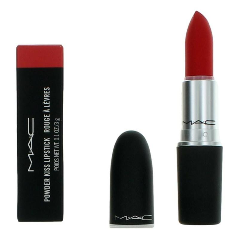 Mac Powder Kiss Lipstick By Mac, .1 Oz Lipstick - 315 Lasting Passion