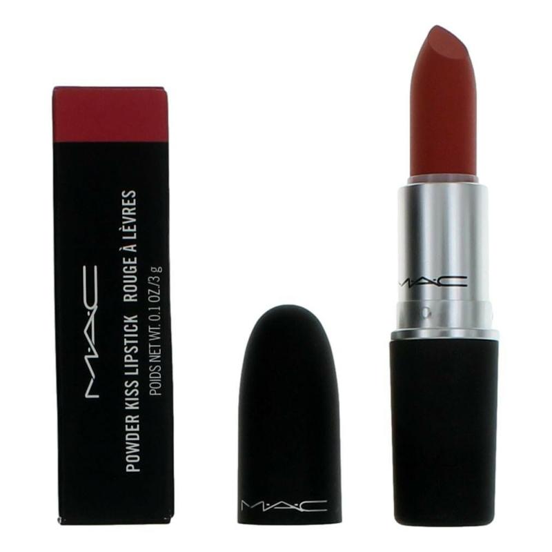 Mac Powder Kiss Lipstick By Mac, .1 Oz Lipstick - 928 Sheer Outrage