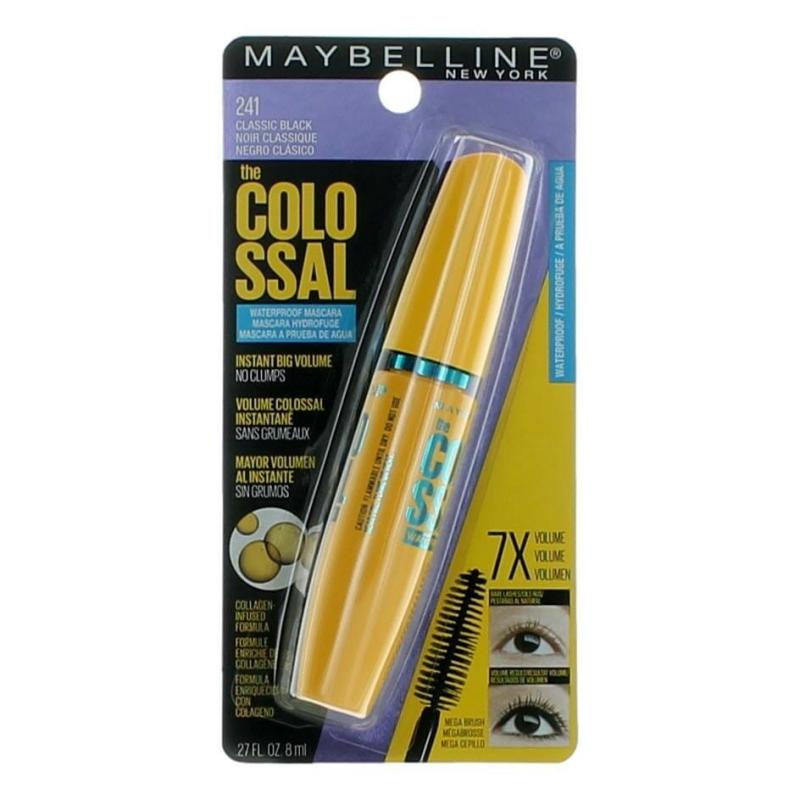 Maybelline The Colossal Waterproof Mascara By Maybelline, .27 Oz Mascara - 241 Classic Black