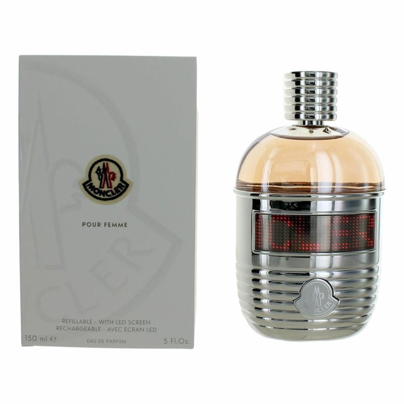 Moncler Pour Femme By Moncler, 5 Oz Refillable Eau De Parfum Spray For Women With Led Screen