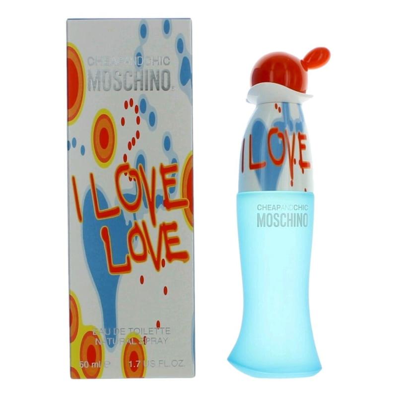 I Love Love Cheap &amp; Chic By Moschino, 1.7 Oz Eau De Toilette Spray For Women