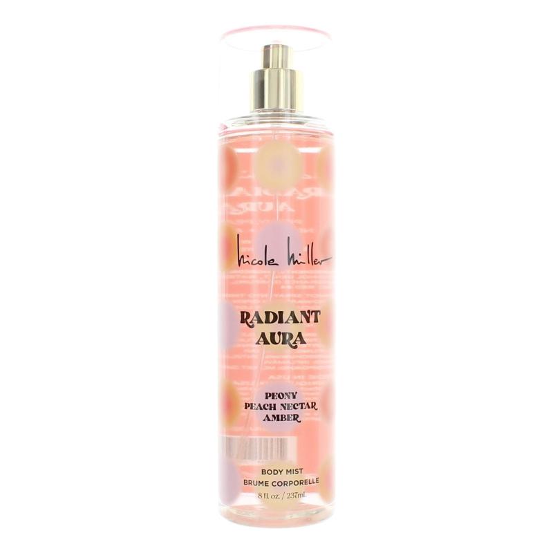 Radiant Aura By Nicole Miller. 8 Oz Body Mist For Women