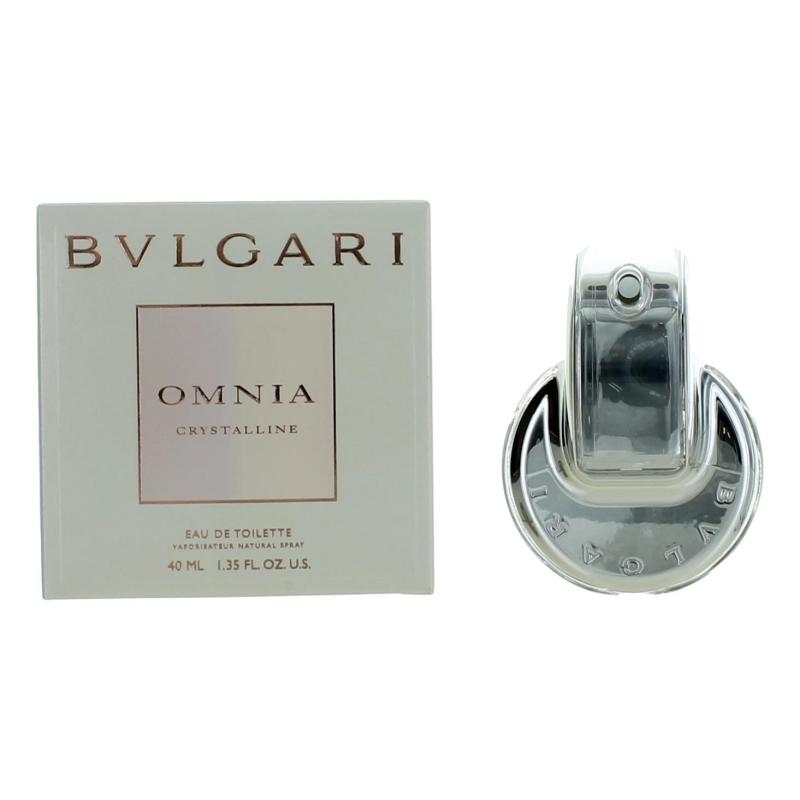 Omnia Crystalline By Bvlgari, 1.35 Oz Eau De Toilette Spray For Women