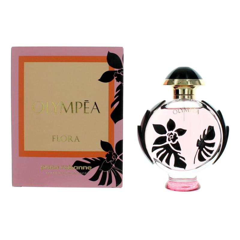 Olympea Flora By Paco Rabanne, 2.7 Oz Eau De Parfum Intense Spray For Women