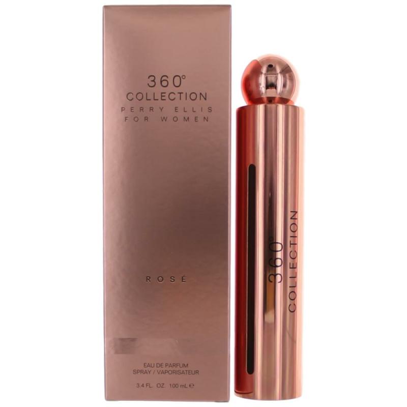 Perry Ellis 360 Collection Rose By Perry Ellis, 3.4 Oz Eau De Parfum Spray For Women