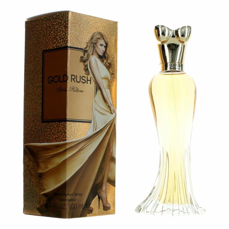 Gold Rush By Paris Hilton, 3.4 Oz Eau De Parfum Spray For Women