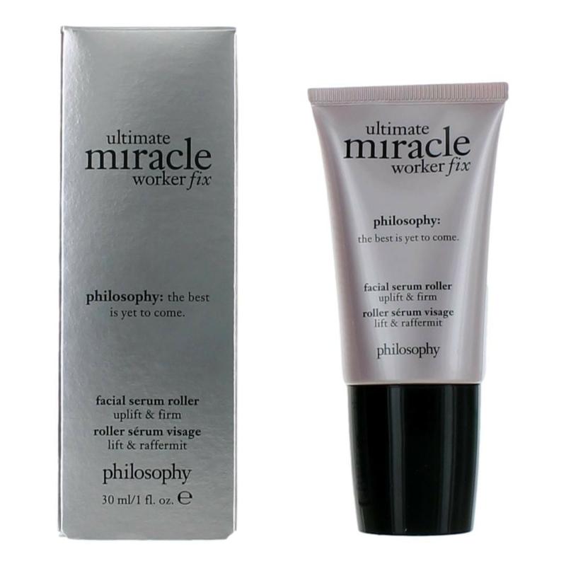 Ultimate Miracle Worker Fix By Philosophy, 1 Oz Facial Serum Roller For Unisex