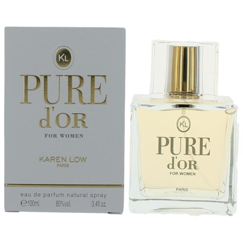 Pure D'Or By Karen Low, 3.4 Oz Eau De Parfum Spray For Women