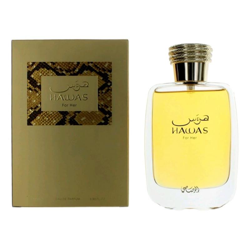 Hawas By Rasasi, 3.3 Oz Eau De Parfum Spray For Women