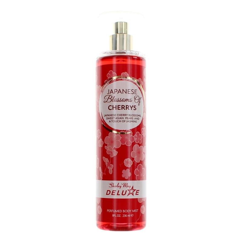 Japanese Blossom Of Cherrys By Shirley May Deluxe, 8 Oz Perfumed Body Mist For Women