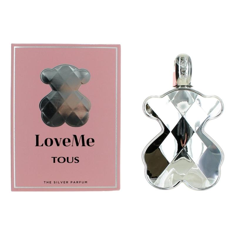 Tous Loveme The Silver By Tous, 3 Oz Eau De Parfum Spray For Women