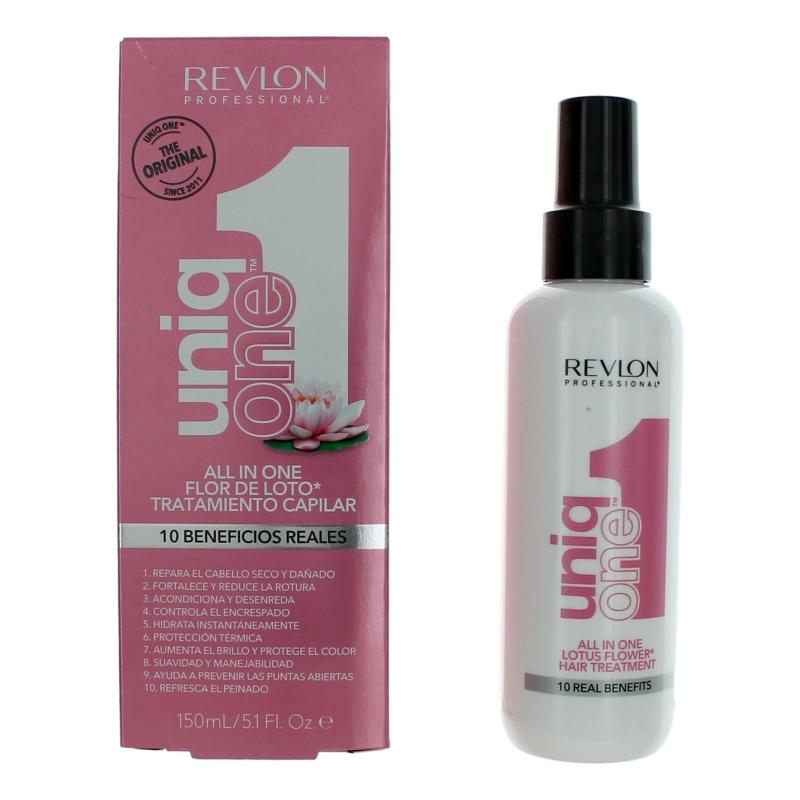 Uniqone All In One Lotus Flower Hair Treatment By Revlon, 5.1 Oz Hair Treatment