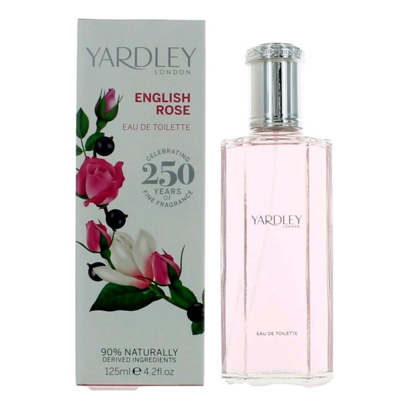 Yardley English Rose By Yardley Of London, 4.2 Oz Eau De Toilette Spray For Women