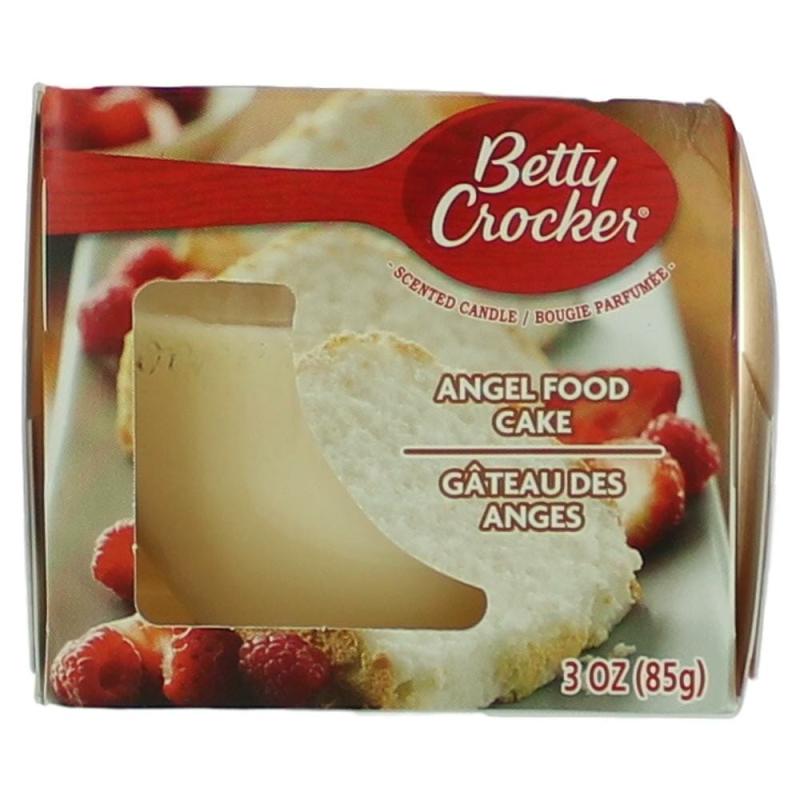 Betty Crocker Scented Candle 3 Oz Jar - Angel Food Cake