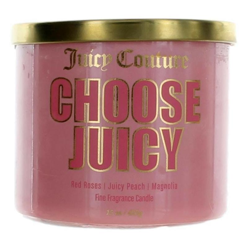 Juicy Couture 14.5 Oz Soy Wax Blend 3 Wick Candle - Choose Juicy