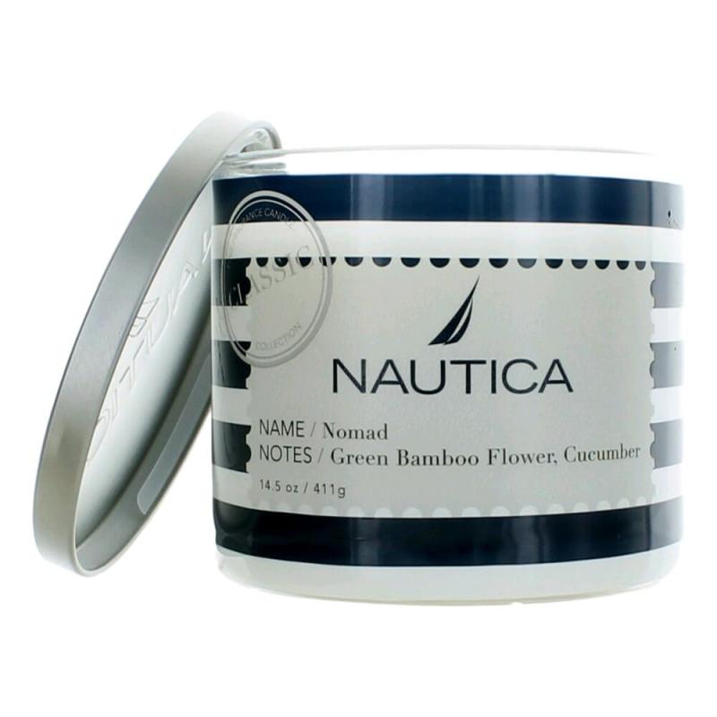 Nautica 14.5 Oz Soy Wax Blend 3 Wick Candle - Nomad